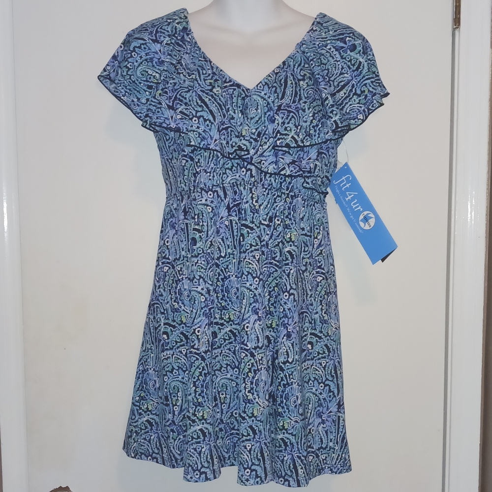 Fit 4U Swim Dress, Fit 4 UR Thighs NWT
